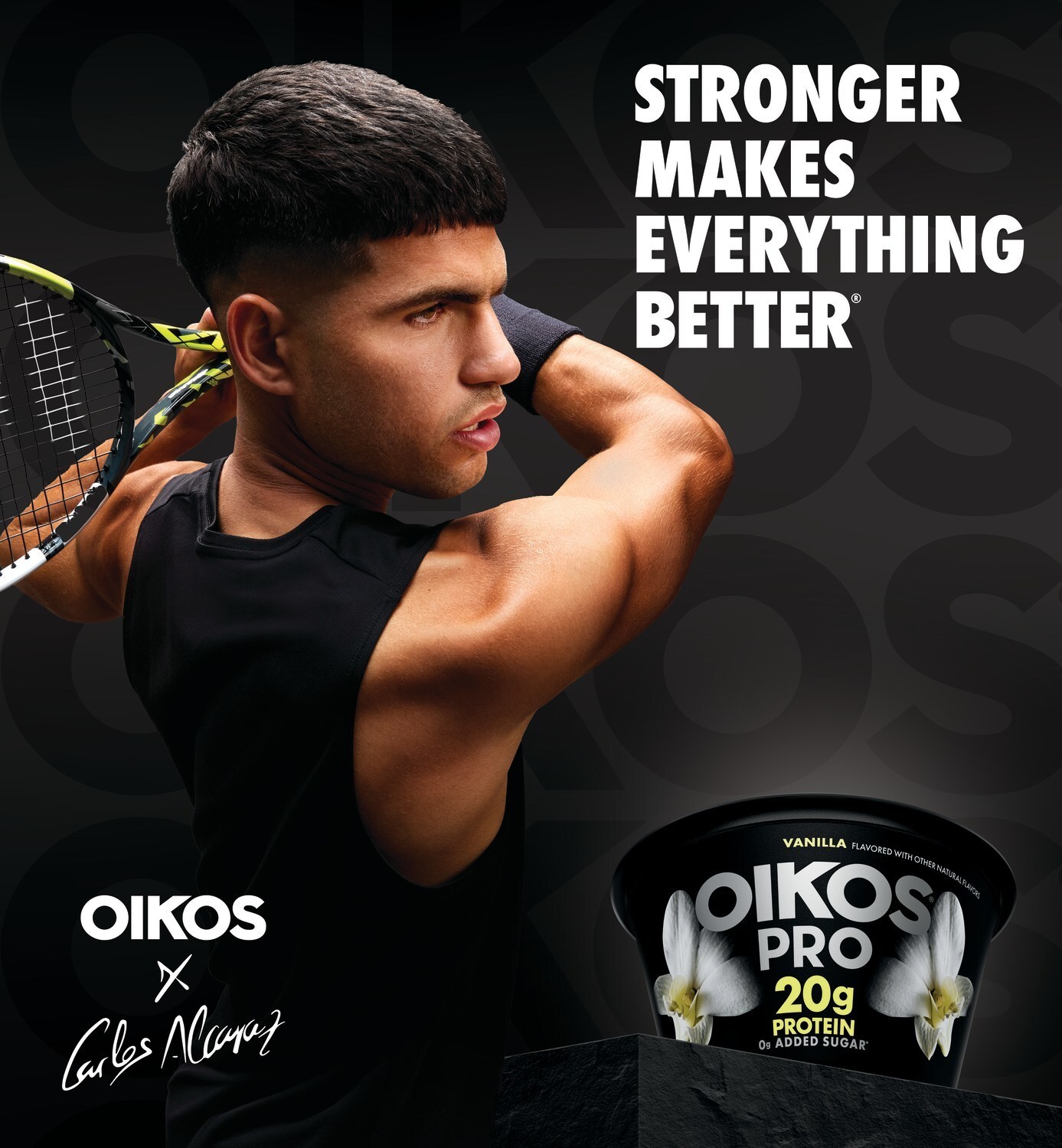 OIKOS Names Carlos Alcaraz Global Brand Ambassador in New Strength Campaign