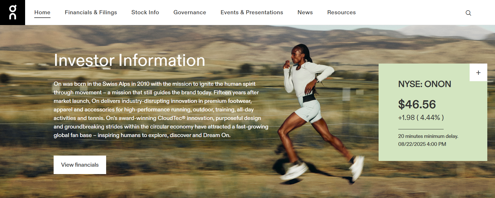 On Holding Reports 38% Sales Growth in Q2 2025