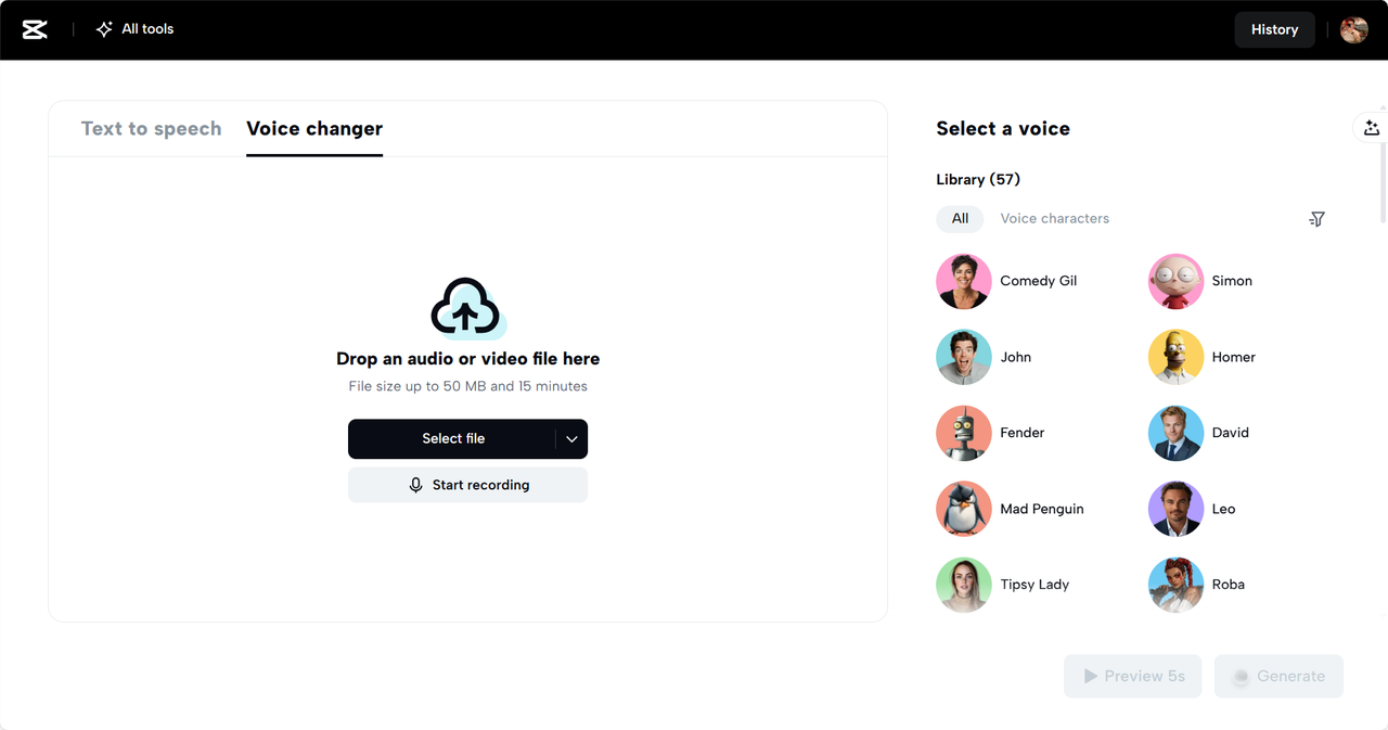Voice Changer AI Tools