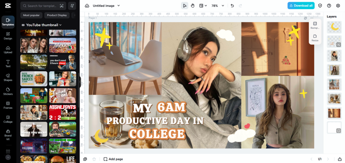 Create YouTube Thumbnails