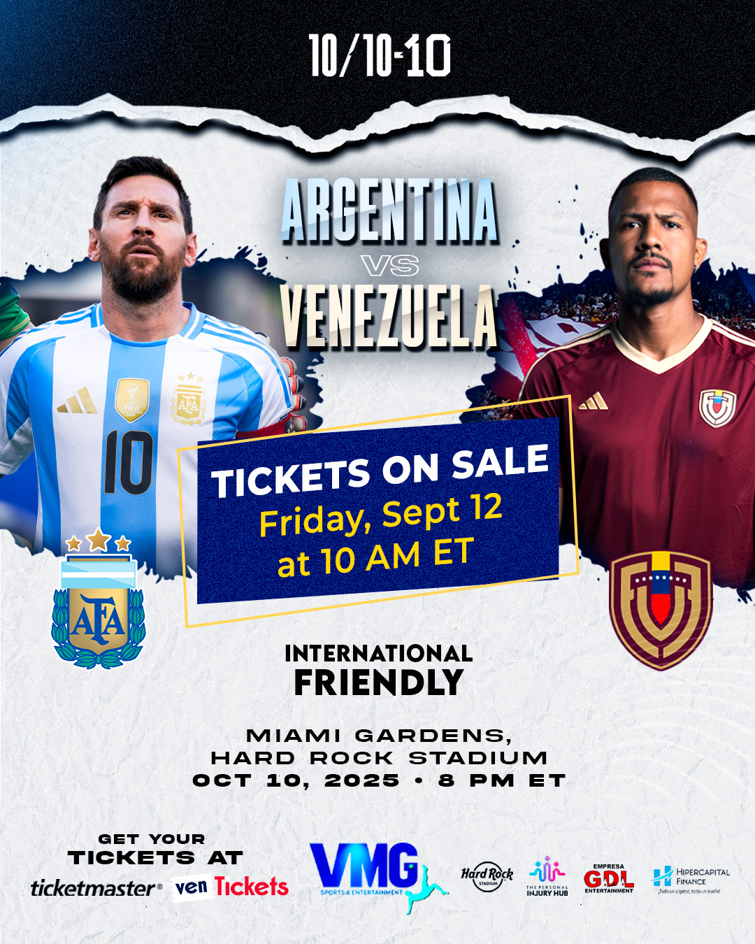 Argentina’s Golden Generation Set for Historic US Tour in October 2025