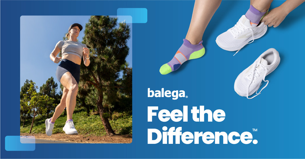 Balega launches Feel the Difference campaign highlighting comfort innovation for athletes