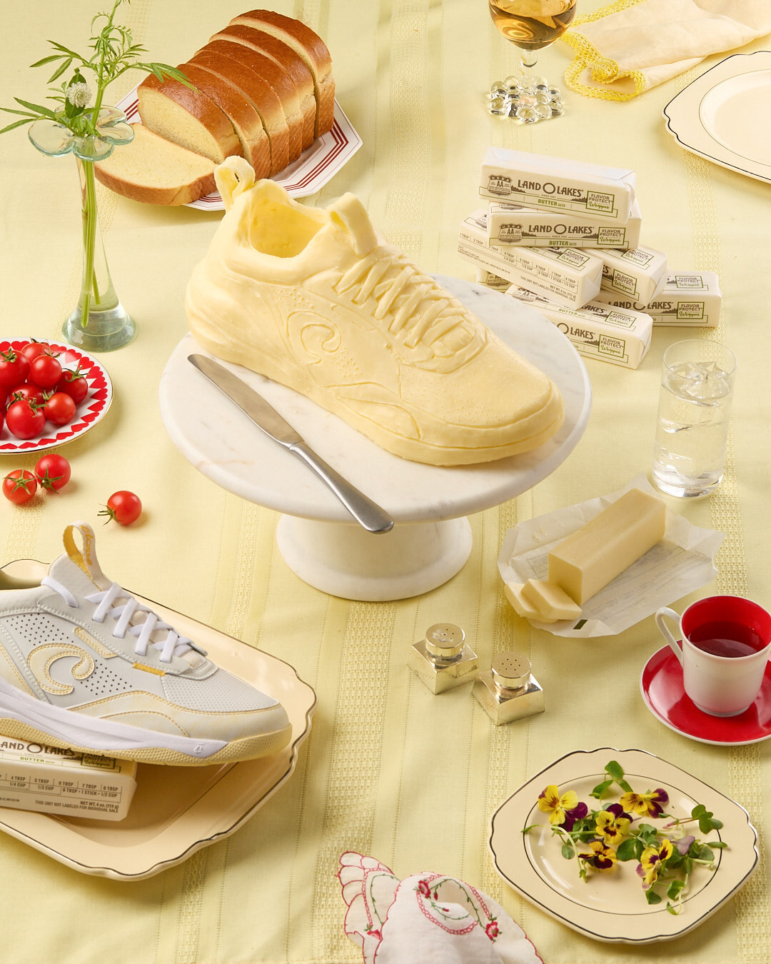 Land O’Lakes and Clove Launch Butter Yellow Sneaker With 3744 Pounds of Donations