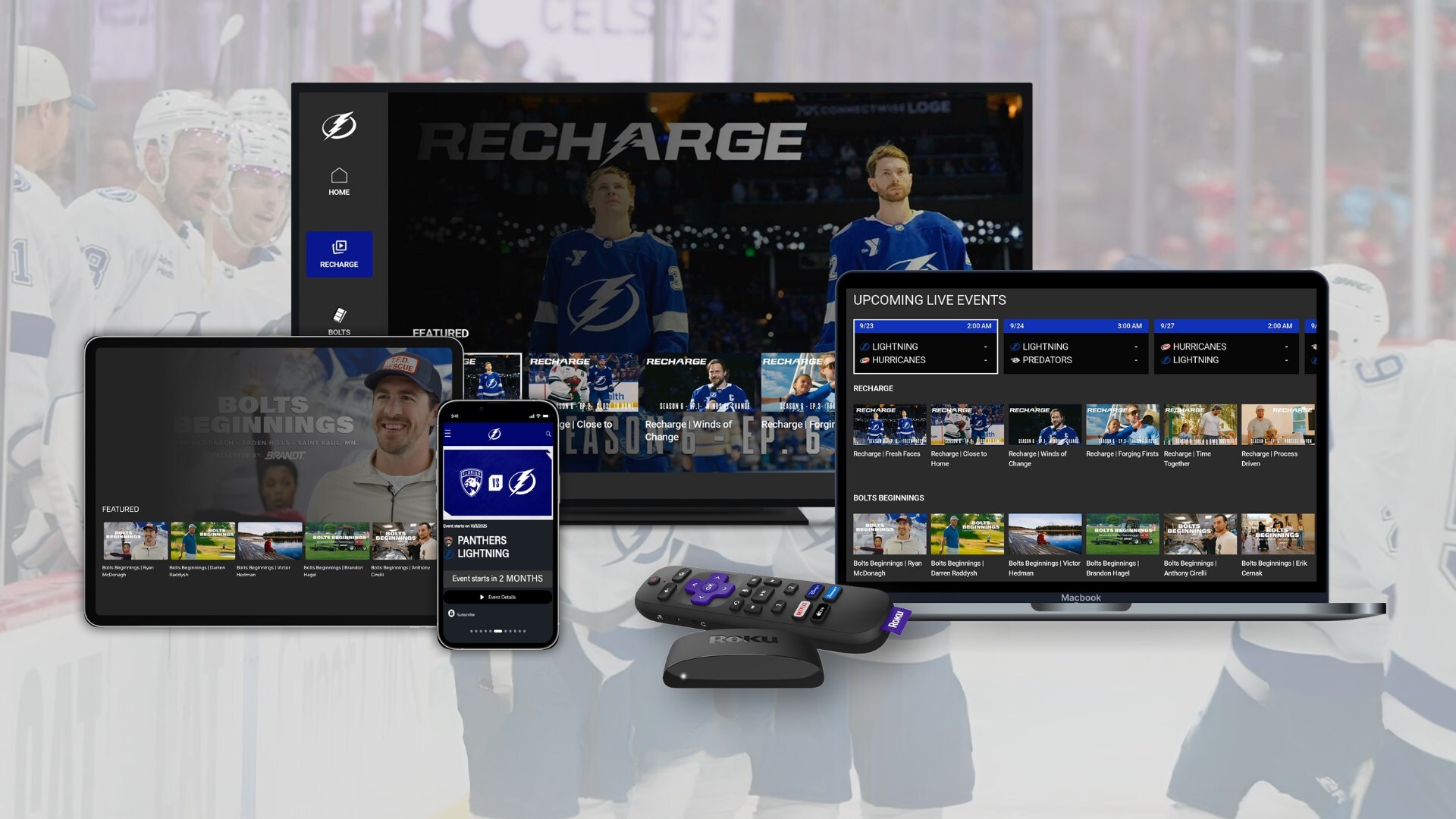 Tampa Bay Lightning Launches First Team-Owned Streaming Service for $66 Season Access