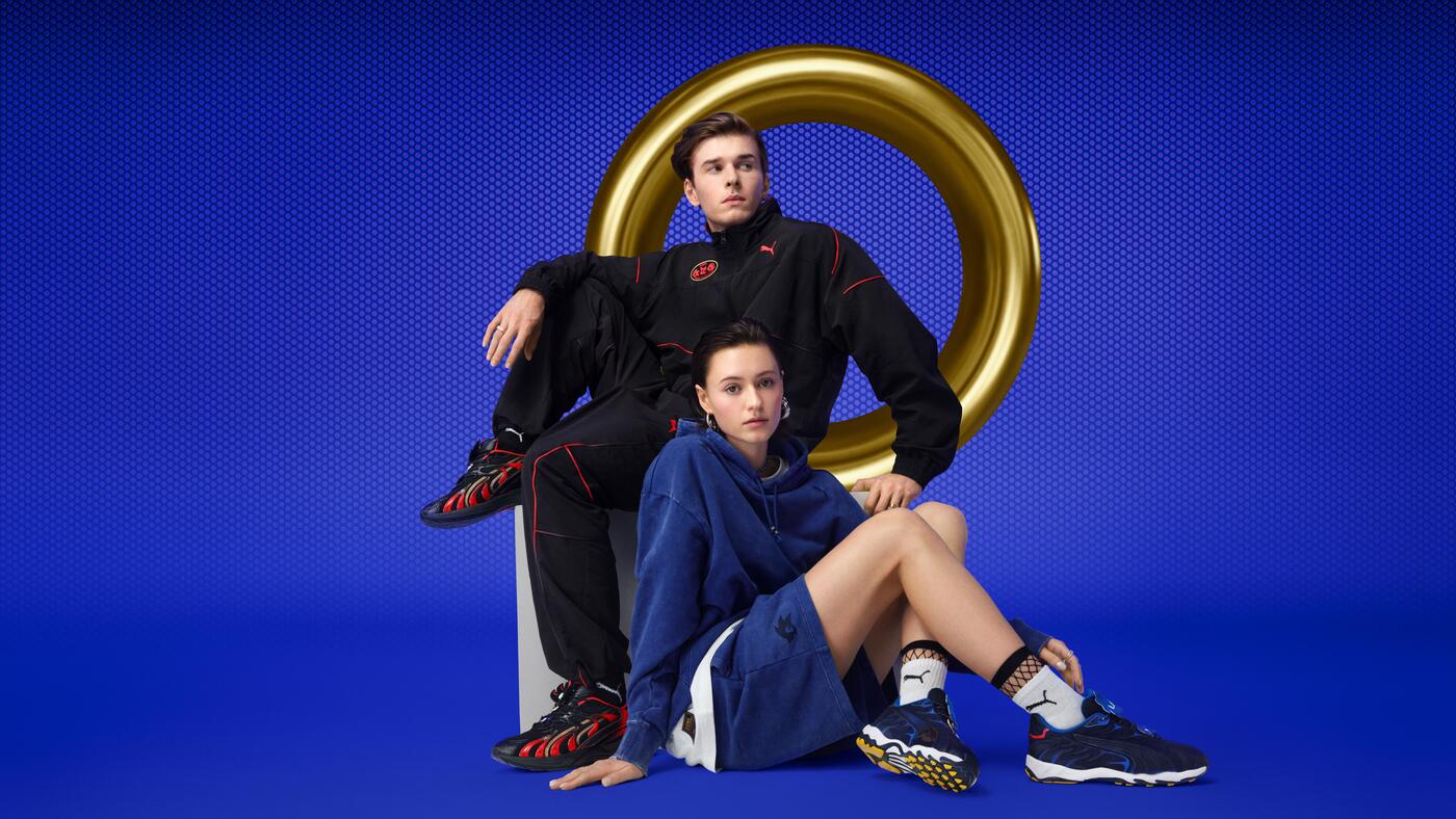 PUMA Launches Sonic the Hedgehog Capsule Fusing Motorsport Style with SEGA Game Magic