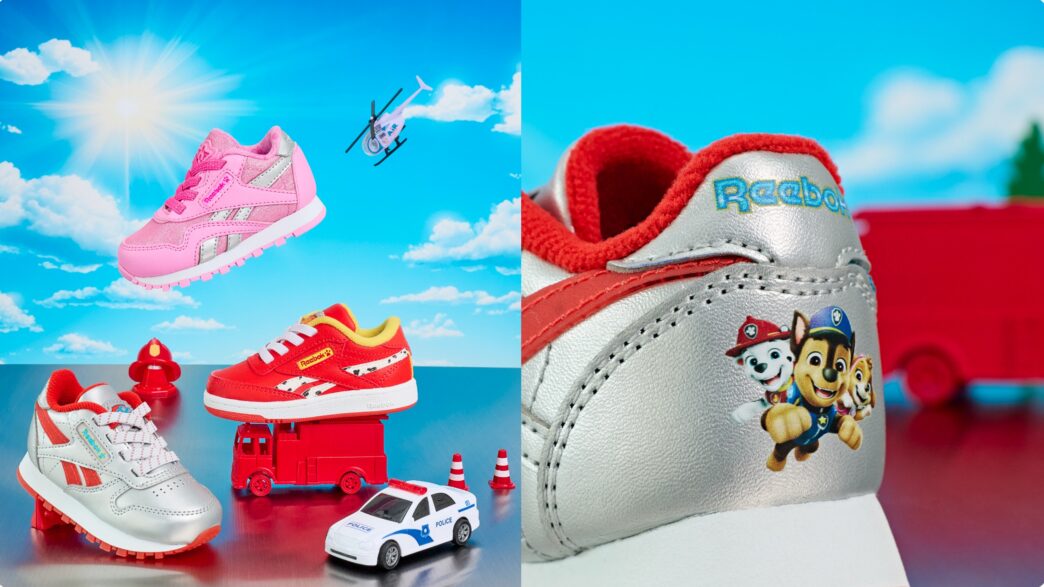 Reebok Launches Playful PAW Patrol Collection for Preschoolers and Toddlers