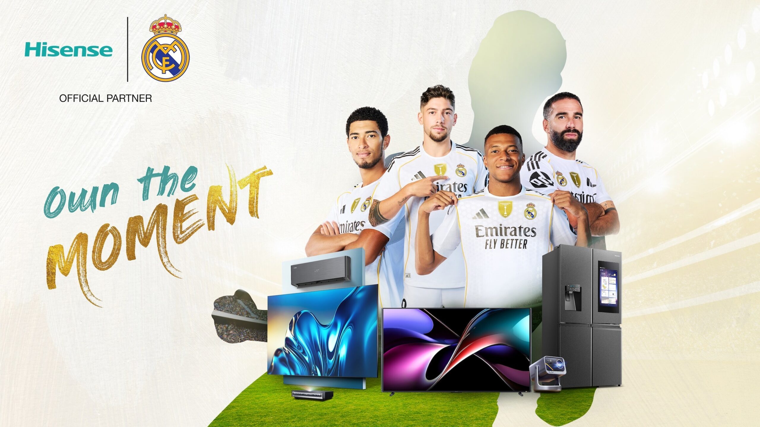 Hisense and Real Madrid Strengthen 2025 Partnership with Fan Experiences and Smart Tech Launches