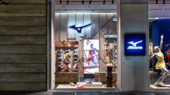Mizuno Opens Rome Flagship Store on Via Tomacelli