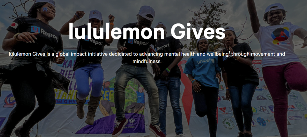 lululemon Launches “lululemon Gives” Global Impact Initiative