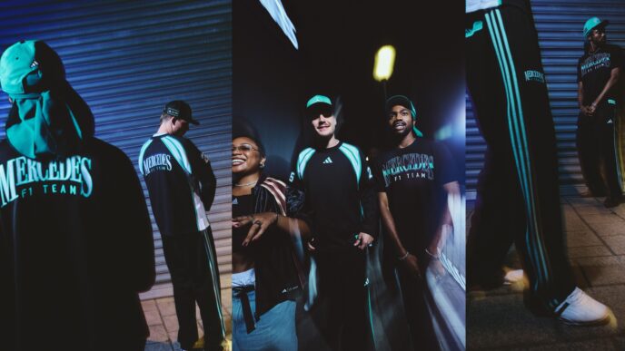 adidas and Mercedes-AMG PETRONAS F1 Launch Las Vegas Fanwear Collection for 2025