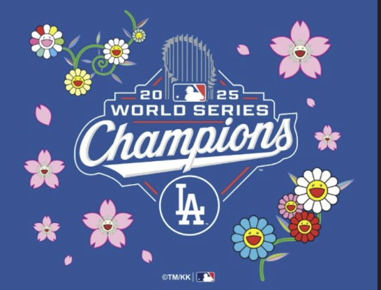 Dodgers and Takashi Murakami Launch World Series Championship Collection