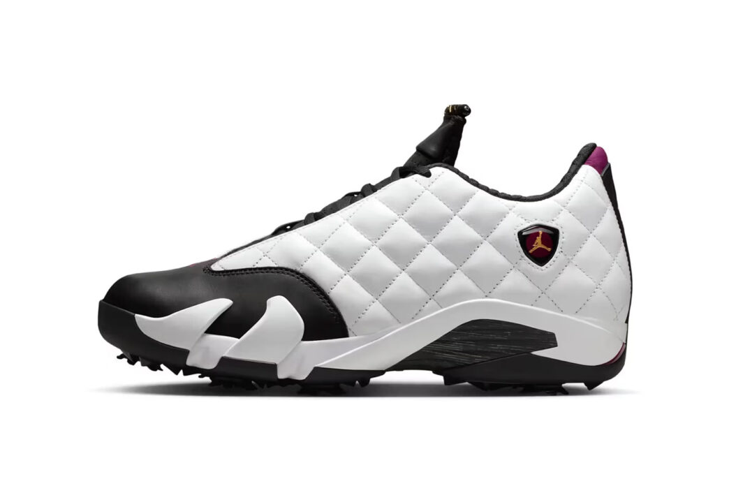 Official Look at the Air Jordan 14 Golf NRG Bordeaux