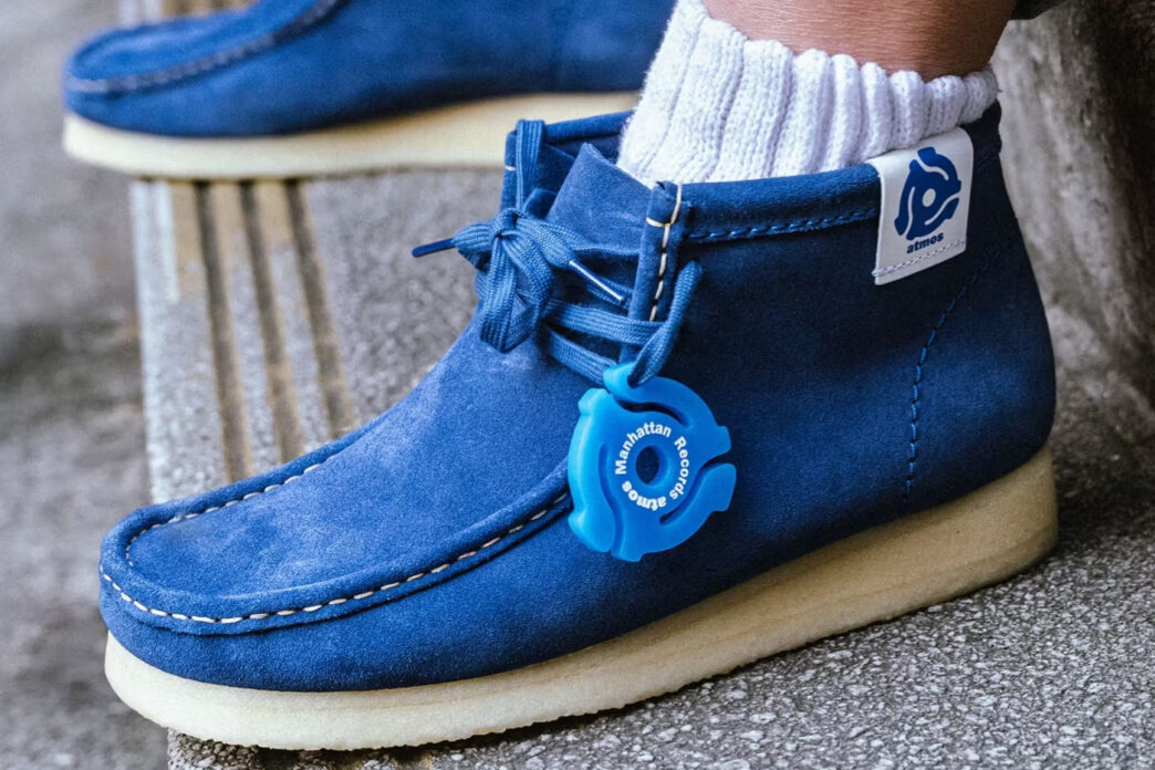 atmos Clarks and Manhattan Records Fuse Vinyl Culture into the Wallabee Boot