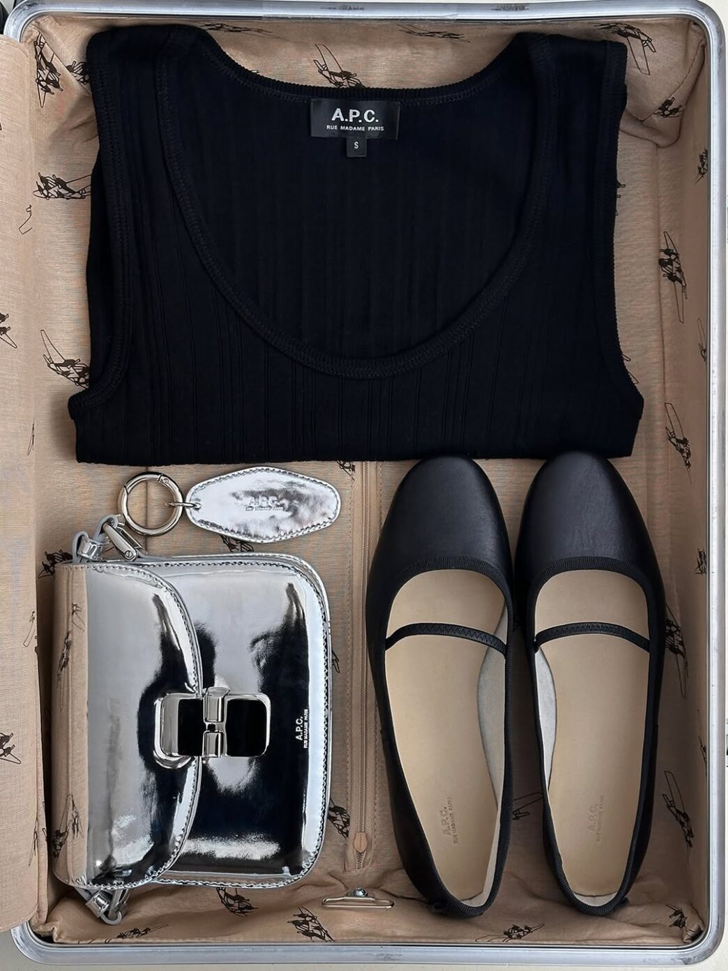 Dancing In Flats A.P.C.’s Holiday Edit Elevates Ballet Shoes and Accent Accessories