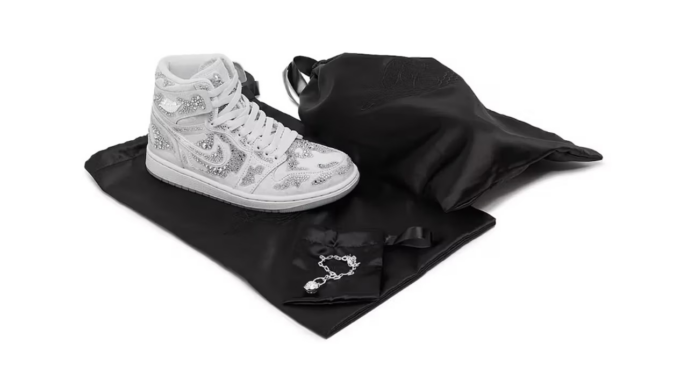 Swarovski x Air Jordan 1 High OG arrives in 2026 for $1,005