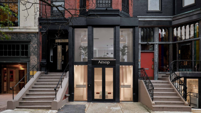 Charlap Hyman & Herrero Design a Sensuously Elemental Aesop in Boston