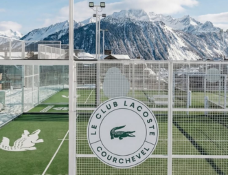 Lacoste Debuts Year Round Alpine Padel on the Peaks of Courchevel in 2026