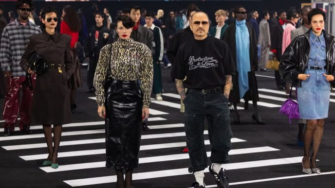 adidas x Willy Chavarria Blur Streetwear and Football at Paris Fashion Week with 'Eterno'