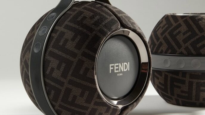 Fendi x Devialet Mania Brings Runway Design to Devialet’s Portable 360 Speaker