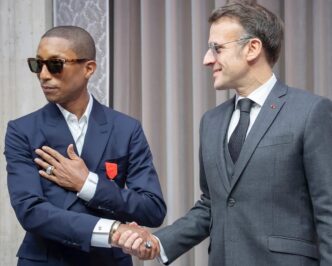 Pharrell Williams Knighted in France During Paris Fashion Week 2026