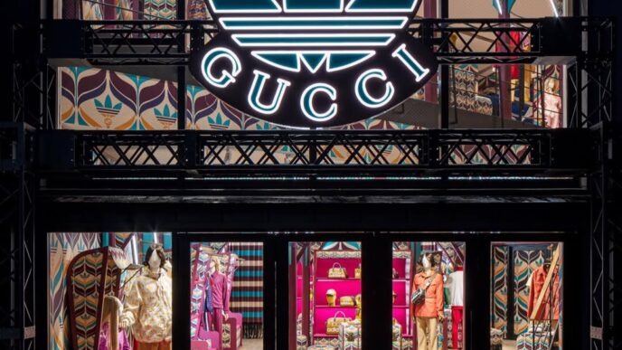 How Adidas x Gucci Pop Up at BA TSU Turned into an Art Experience