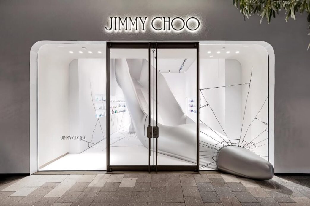When Retail Becomes Runway Art Jimmy Choo’s Chrome IXIA Takeover Dominates Miami Art Week