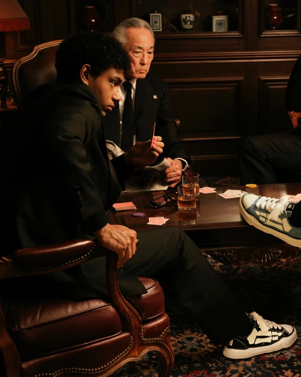Amiri x Maison Mihara Yasuhiro returns with a Limited Blue and White Sneaker Collab