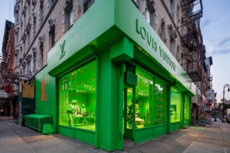 Louis Vuitton’s New York Residency Goes Full Neon