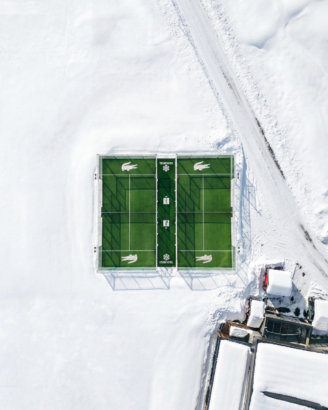 Lacoste x Courchevel turns a Luxury Ski resort into a Padel Destination