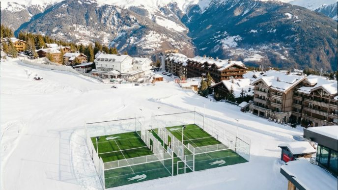 Lacoste x Courchevel turns a Luxury Ski resort into a Padel Destination
