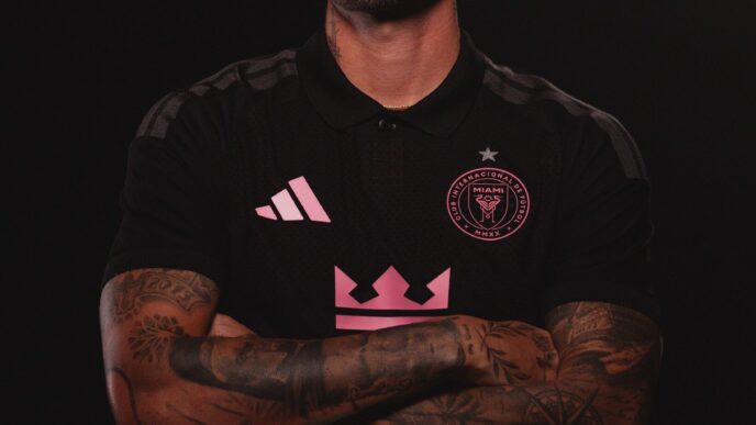 Inter Miami and Adidas Unveil ‘Presagio Blackout’ Away Kit For 2026 MLS Season