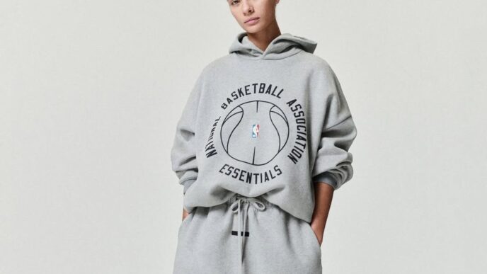 Fear of God Essentials Taps the Barkley L. Hendricks Estate for an Official NBA Art Capsule