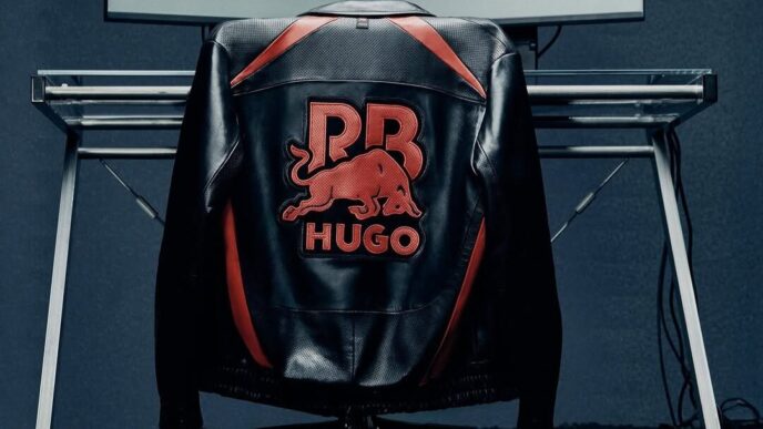 HUGO and Racing Bulls Release a New Leather Jacket Ahead of the F1 Season
