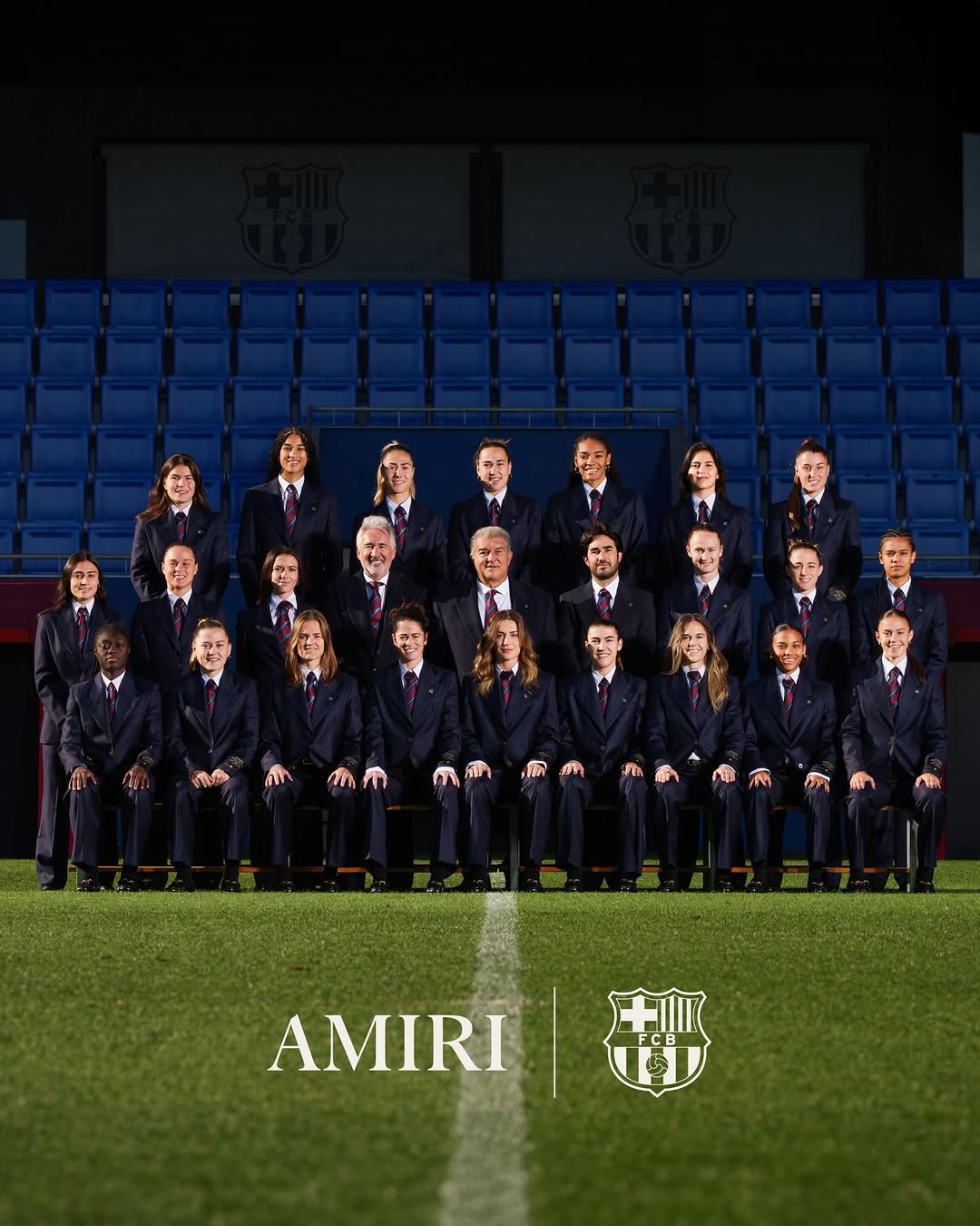 AMIRI Unveils Formalwear for Barcelona Women's Team Ahead of UEFA Women's Champions League