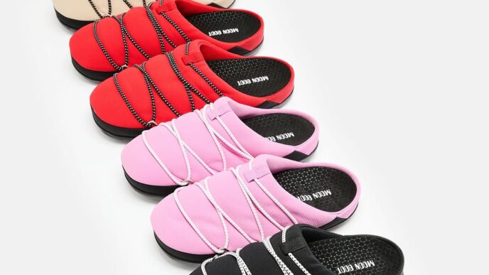 Moon Boot Expands Beyond Winter With a New Slipper Dropping in Four Colorways