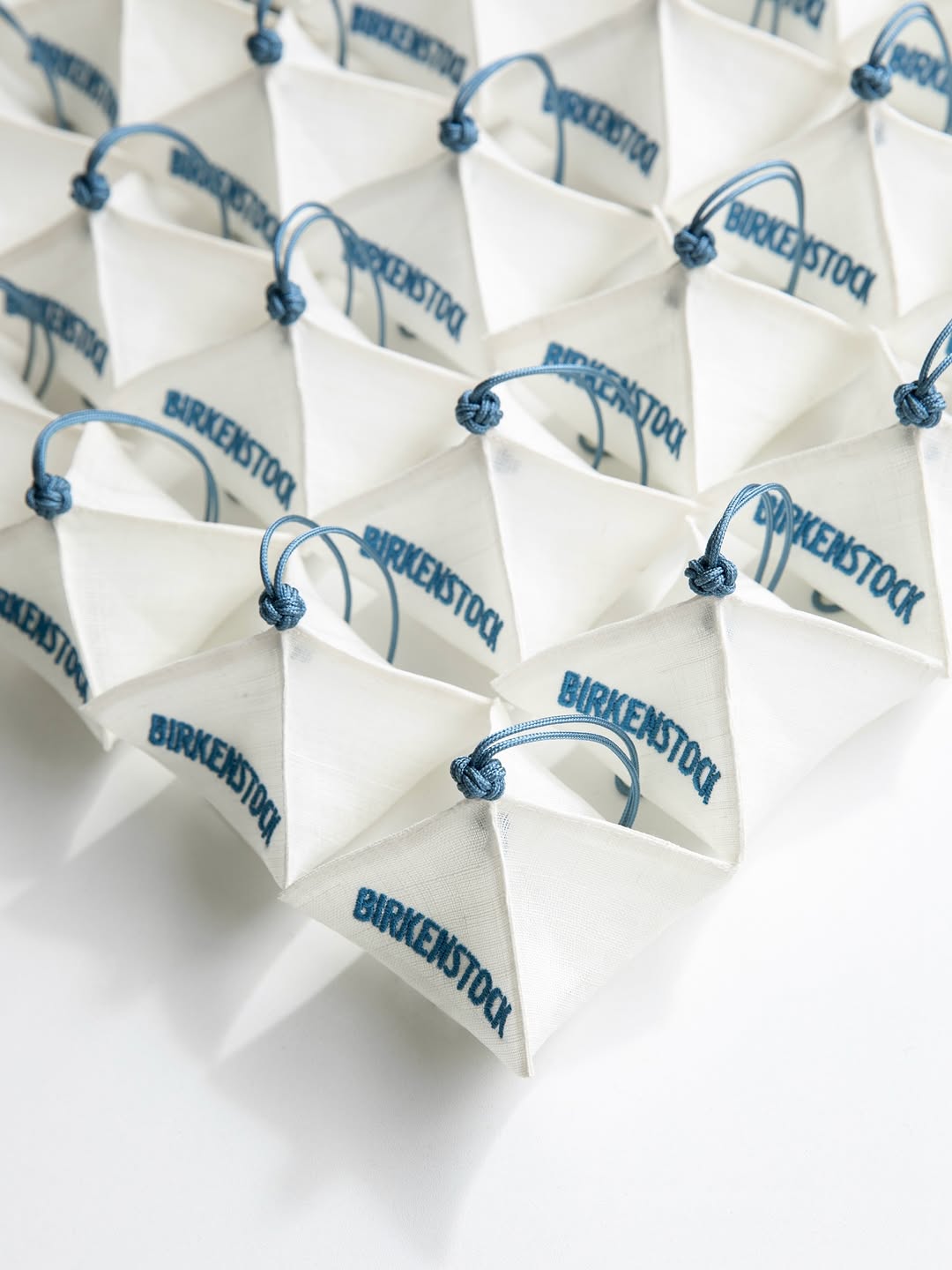 Birkenstock's Korean Care Line Launch Came with a Bespoke Craft Gift Pouch Made from White Ramie Fabric