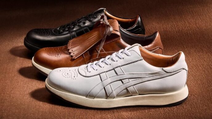 ASICS Runwalk Trad Sneaker Lux Brings Running Tech to Dress Shoes