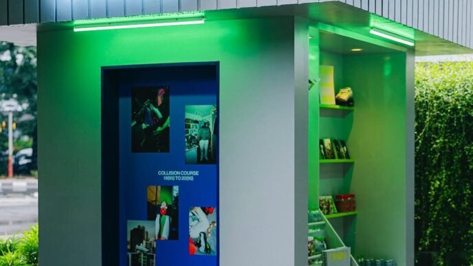 atmos and Nike Used a Newsstand Pop Up to Celebrate Air Max 95 Culture in Jakarta