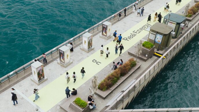 On Turns Hong Kong’s Avenue of Stars into a Real Energy Track for the Cloudmonster 3 Launch