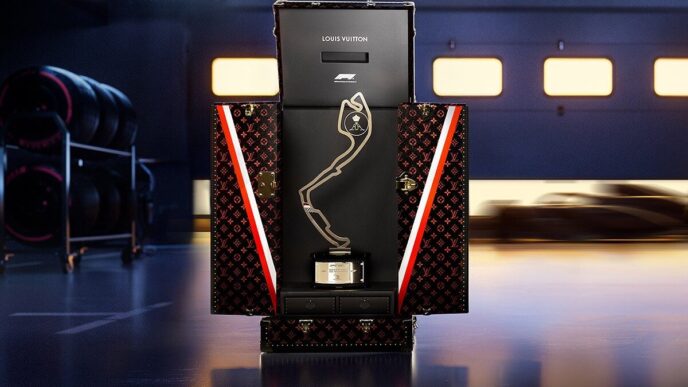 Louis Vuitton Is Crafting 24 Custom Trophy Trunks for Every Grand Prix on the F1 Calendar