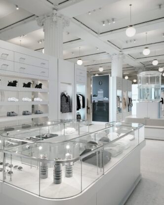 Thom Browne’s Selfridges Installation Turns the Office into a Fashion Set