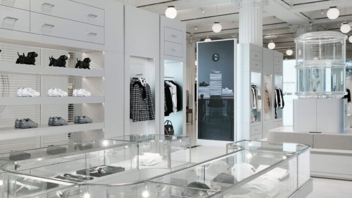 Thom Browne’s Selfridges Installation Turns the Office into a Fashion Set