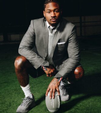 ASICS x Thom Browne Make Super Bowl Debut Collab with GEL Kayano 14