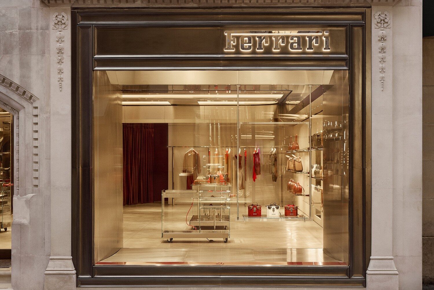 Ferrari Style's First U.K. Store Puts It On London's Most Competitive Luxury Block