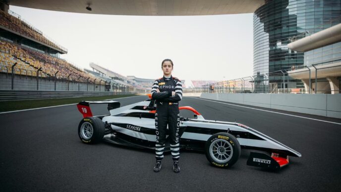 Sephora sponsors Driver Natalia Granada as it Becomes Official Beauty Partner of F1 Academy