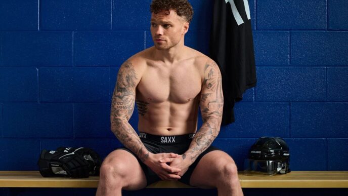 SAXX Underwear Hits the Ice with Max Domi as New Face of Performance Comfort