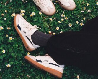 SAYE’s Lignify Sneaker Turns Paper Waste Into Plant Leather