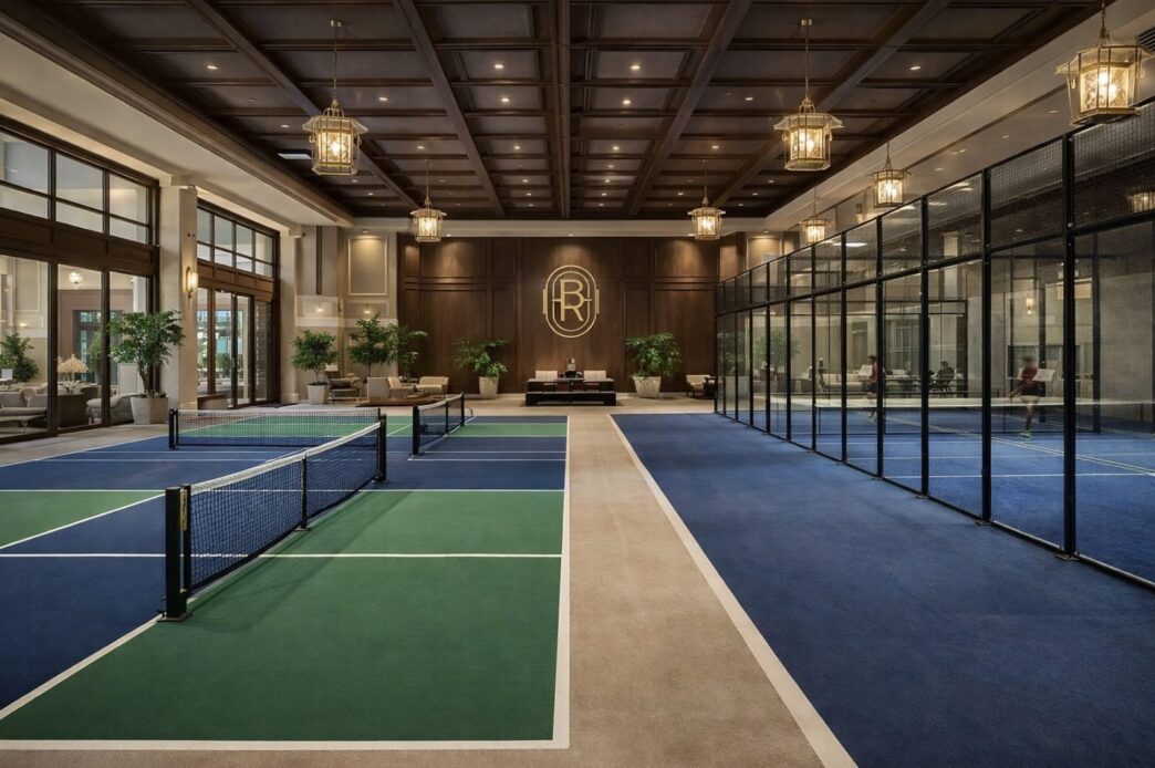 The Bath & Racquet House Is Breaking Ground in Tampa With Padel Courts and a Wellness Spa