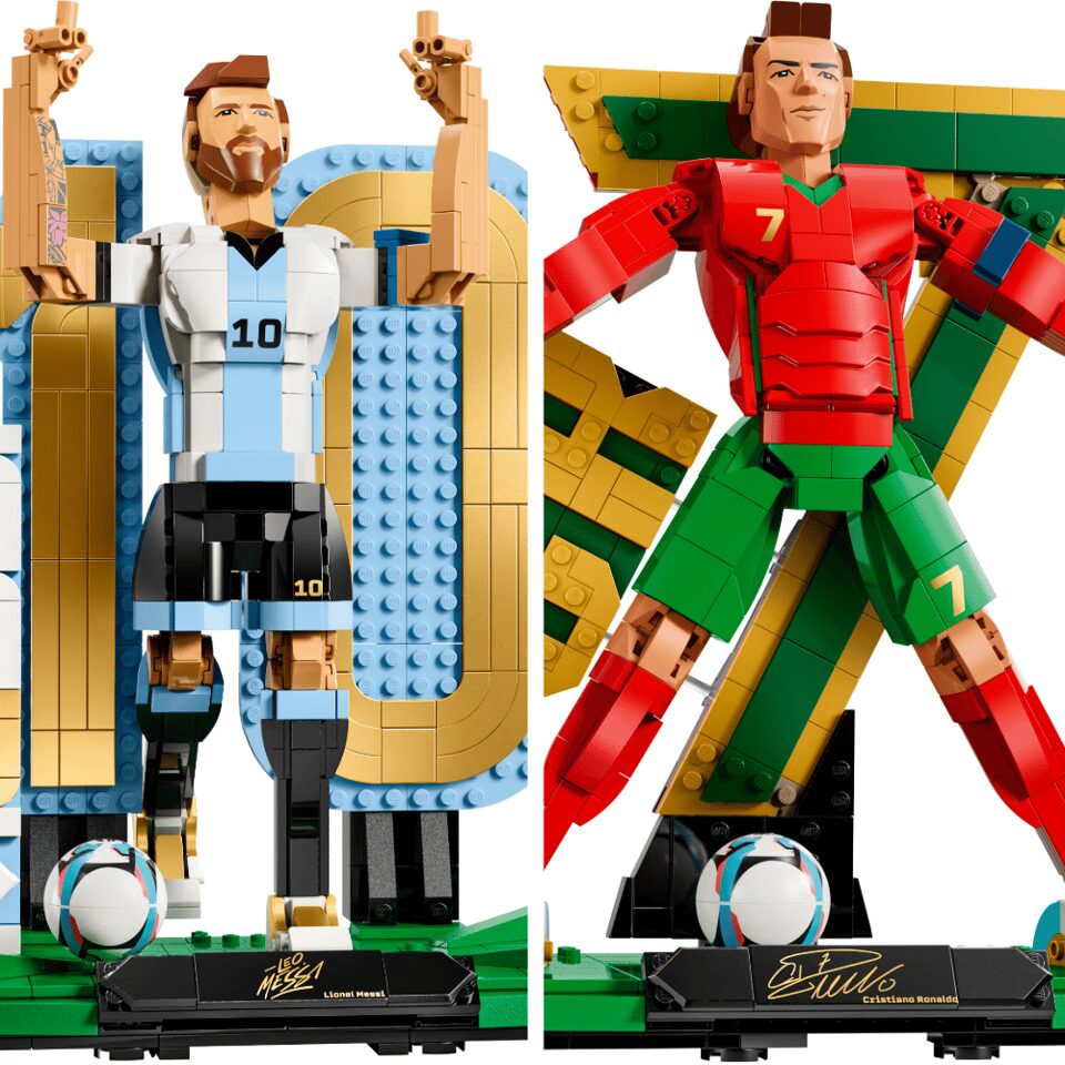 LEGO Brings Messi, Ronaldo, Mbappé and Vinícius Jr. Together for Its 'Everyone Wants a Piece' Campaign