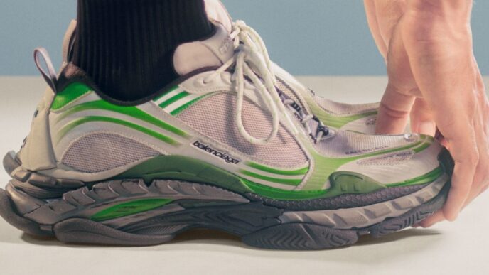 Balenciaga's On Repeat Campaign Reframes the Triple S.2 as a Daily Training Essential